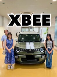 クロスビー納車させていただきました